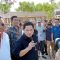 Menteri BUMN Erick Thohir saat wawancara dengan wartawan usai meresmikan proyek pembangunan di KEK Mandalika, Lombok Tengah, NTB, Minggu (9/7/2023). ANTARA/Akhyar/pri.