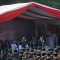 Presiden Joko Widodo (tengah) memimpin upacara Hari Bhakti Adhyaksa ke-63 di Jakarta, Sabtu (22/7/2023). ANTARA FOTO/Akbar Nugroho Gumay/hp/aa.