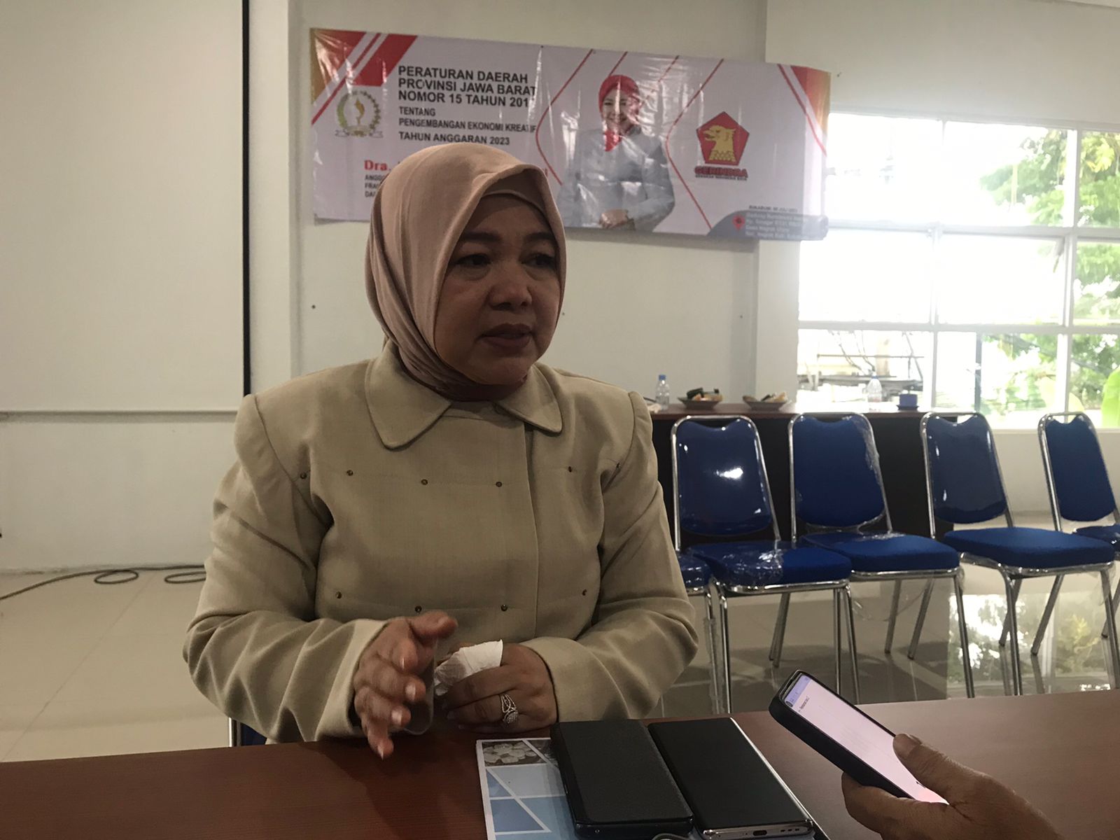 Anggota DPRD Provinsi Jawa Barat Fraksi Gerindra Lina Ruslinawati