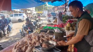Harga Daging Ayam dan Telur di Palabuhanratu Sukabumi Masih Mahal