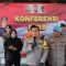 Konferensi pers pengungkapan kasus pembunuhan yang dilakukan dengan motif utang Rp 50 ribu, Selasa 11 Juli 2023-Humas Polri-