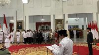 Presiden Jokowi Kukuhkan Anggota Paskibraka 2023