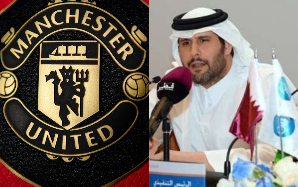 Sheikh Jassim (kanan) resmi membeli klub sepakbola Inggris, Manchester United (MU)--