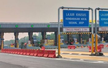 Minimal (SPM) dan peningkatan pelayananan dari Ruas Tol Sedyatmo.-tangkapan layar twitter@tmcmetrojaya-