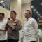 Direktur Tindak Pidana Umum (Dirtipidum) Brigjen Pol. Rahardjo Puro (tengah) Karopenmas DivHumas Polri Brigjen Pol. Ahmad Ramadhan memberikan keterangan pers penetapan tersangka Panji Gumilang di Mabes Polri Jakarta, Selasa (1/8/2023). (ANTARA/Laily Rahmawaty)