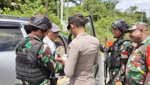 Satgas Yonif 310/KK Sukabumi Lakukan Sweeping Gabungan di Jalur Trans Papua