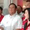 Ketum Gerindra Prabowo Subianto saat mengunjungi kantor DPP PSI/RMOL