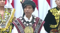 Presiden Jokowi dalam Sidang Tahunan MPR, DPR, dan DPRD. -Youtube-
