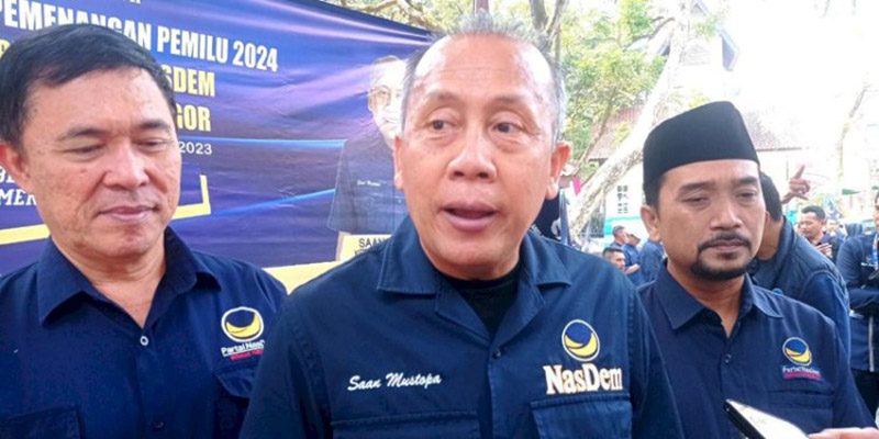 Ketua DPW Nasdem Jawa Barat, Saan Mustopa