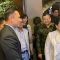 Ketua DPP PDIP, Puan Maharani di acara Perayaan Ulang Tahun Agus Harimurti Yudhoyono di Djakarta Theater, Jakarta Pusat., Kamis (10/8)