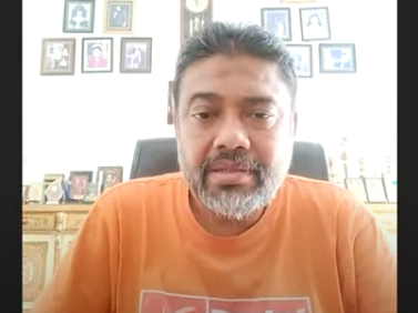 Presiden Konfederasi Serikat Pekerja Indonesia (KSPI) Said Iqbal menyinggung staycation jadi syarat perpanjang kontrak--YouTube / Bicaralah Buruh