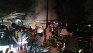 Kronologis Bengkel Tambal Ban di Palabuhanratu Sukabumi Hangus Terbakar