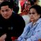 Erick Thohir saat bersama Ketua Umum PDIP Megawati Soekarnoputri/Net