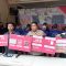 MENUNJUKAN : Kapolres Sukabumi saat menunjukan barang bukti Tindak Pidana Narkotika Sabu, Ganja dan Obat Keras Terbatas diamankan satnarkoba. (FOTO : NANDI/ RADARSUKABUMI)