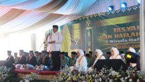 Sekda Kabupaten Sukabumi Hadiri Milad Ponpes Darul Huffazh Al Matin