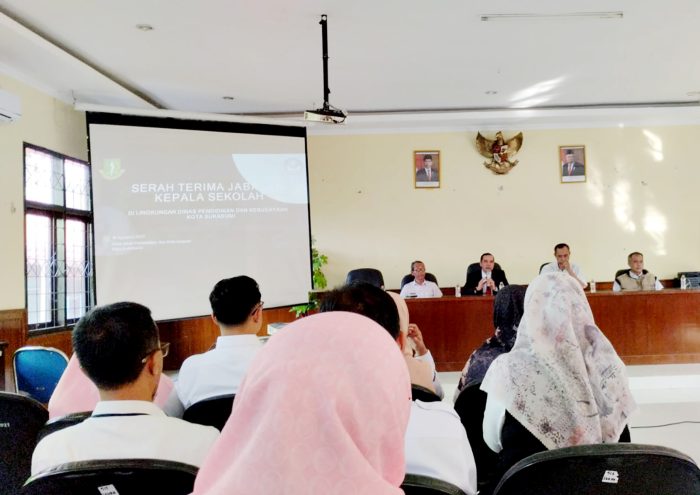 35 Kepsek Kota Sukabumi Sertijab