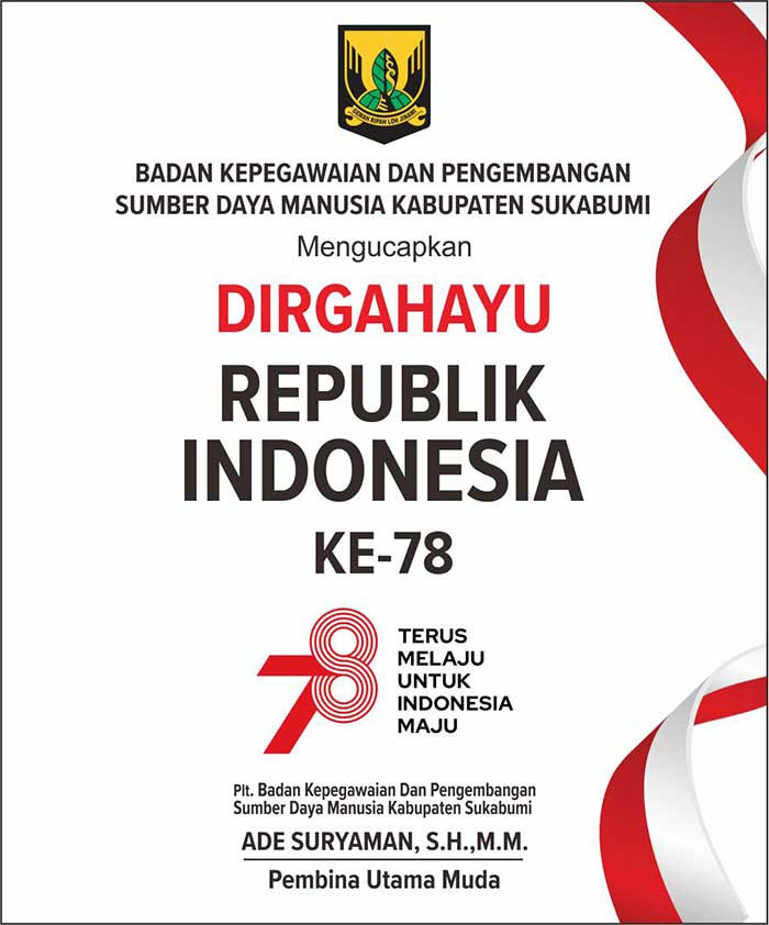Dirgahayu Republik Indonesia ke 78