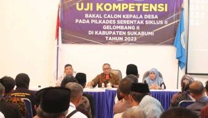 Bupati Sukabumi Buka Uji Kompetensi Bakal Calon Kepala Desa