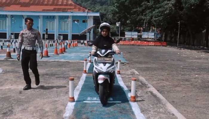 Lintasan baru ujian praktek khususnya pada SIM C