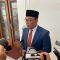 Gubernur Jawa Barat Ridwan Kamil memberikan keterangan terkait kebakaran TPA Sarimukti di Gedung Sate, Kota Bandung, Jumat (25/8/2023). (Pemprov Jawa Barat)