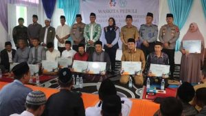 Lembaga Pendidikan di Wilayah Tol Bocimi Seksi 3 dan 4,  PT Waskita Karya Luncurkan Bantuan Sarana Air Bersih 