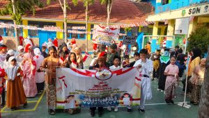 SDN Brawijaya Kota Sukabumi Parade Budaya dan Profesi, Tanamkan Nasionalisme Siswa