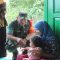 PENANGANAN STUNTING : Dandim 0622 Kabupaten Sukabumi Letkol Inf. Anjar Ari Wibowo saat menyambangi anak stunting