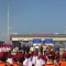 PERESMIAN : Presiden Joko Widodo (Jokowi) resmi membuka Tol Bogor Ciawi Sukabumi (Bocimi) seksi II dengan ruas tol Cigombong-Cibadak dengan Exit Tol Parungkuda, Jumat Pagi (04/08/2023).(foto : Handi Radar Sukabumi)