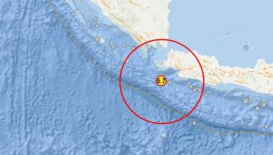 Gempa Banten Berkekuatan 5,7 Magnitudo Guncang Sukabumi