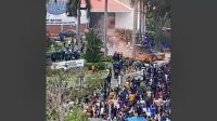 Polisi Bintang Satu jadi Korban Kericuhan Unjuk Rasa di BP Batam