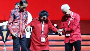 Di Hadapan Jokowi, Megawati Serukan Kader PDIP Menangkan Ganjar