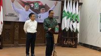 Bakal calon presiden (bacapres) Anies Baswedan dan Bacawapres Abdul Muhaimin Iskandar atau Cak Imin-Intan Afrida Rafni-