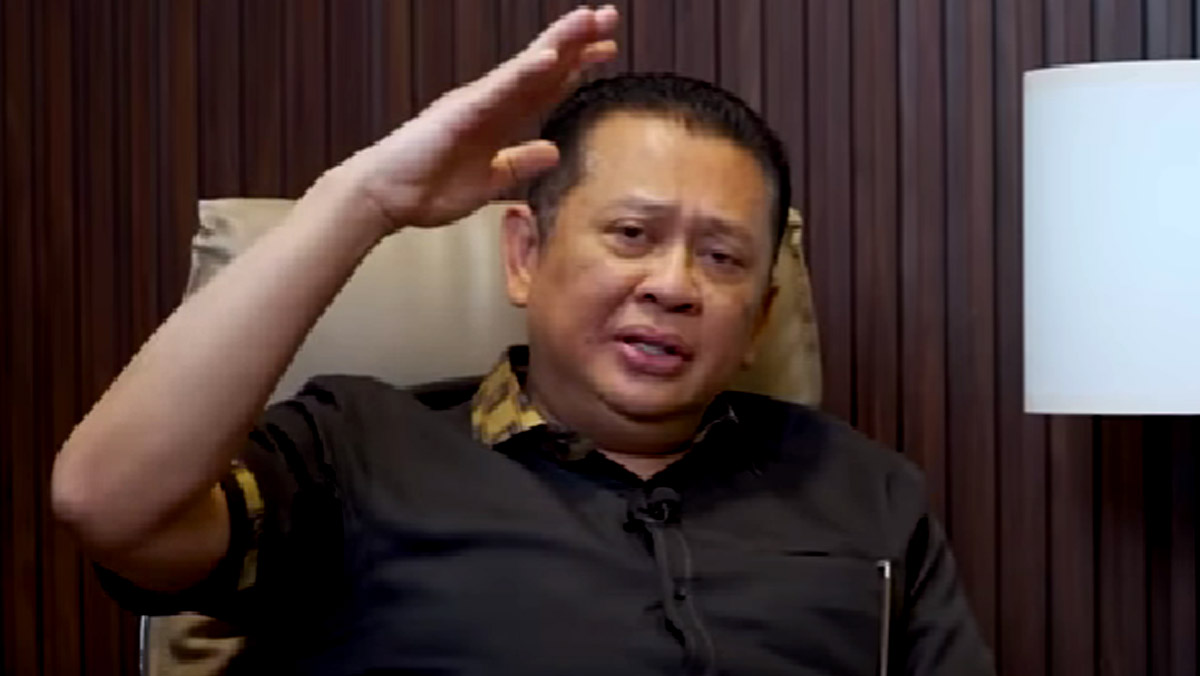 Bambang Soesatyo yang akrab disapa dengan Bamsoet bocorkan jadi anggota Dewan habis 5 miliar rupiah. -tangkapan layar @Abraham Samad SPEAK UP-