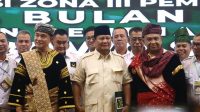 Acara "Konsolidasi Zona III Pemenangan Pileg Partai Bulan Bintang (PBB) dan Pemenangan Prabowo Subianto Calon Presiden 2024" yang digelar di Hotel Pangeran Beach, Padang, Sabtu (9/9)/Ist