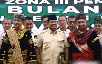 Acara "Konsolidasi Zona III Pemenangan Pileg Partai Bulan Bintang (PBB) dan Pemenangan Prabowo Subianto Calon Presiden 2024" yang digelar di Hotel Pangeran Beach, Padang, Sabtu (9/9)/Ist