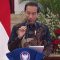Presiden Joko Widodo saat membuka Kongres XXV PWI tahun 2023 di Istana Merdeka, Jakarta Pusat, Senin (25/9)/Repro