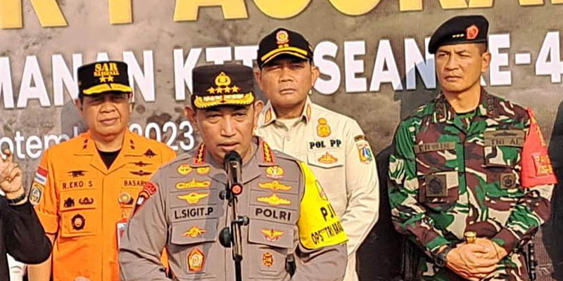 Kapolri Jenderal Listyo Sigit Prabowo tegaskan akan berantas judi online/RMOL