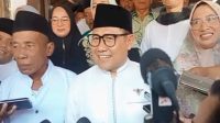 Bakal calon wakil presiden 2024, Muhaimin Iskandar atau Cak Imin saat berada di Cirebon, Jawa Barat/Ist