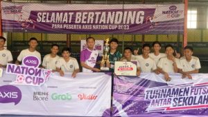 160 Sekolah di Kalimantan Area Berebut Tiket Grand Final Turnamen Futsal Pelajar AXIS Nation Cup 2023