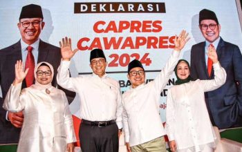 Anies Baswedan dan Muhaimin Iskandar