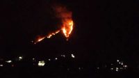 Kebakaran Gunung Jayanti Sukabumi