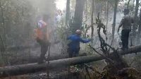 Kebakaran Gunung walat Sukabumi