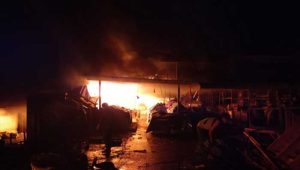Kebakaran Pasar Leuwiliang Bogor, 1.580 Lapak Pedagang Ludes