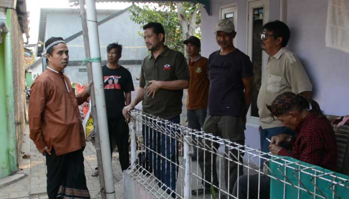 Kelurahan Sriwidari Bangun SAB di RT 4 RW 11