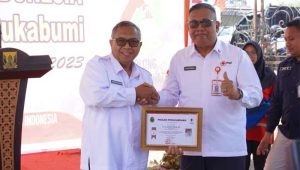 HUT PMI ke 78, Bupati Sukabumi Raih Penghargaan Penggerak Donor Darah Sukarela