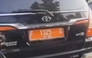 Mobil Plat Merah Kota Bogor