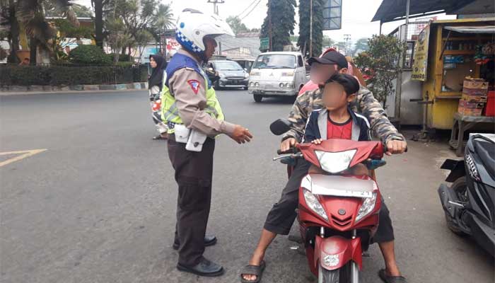 Operasi Zebra Lodaya Polres Sukabumi Kota