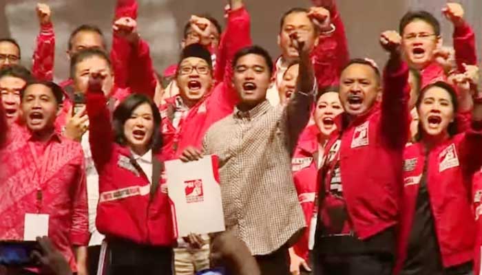 Kaesang Pangarep resmi didaulat menjadi ketua umum Partai Solidaritas Indonesia (PSI)