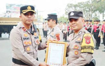 Penghargaan Polres Sukabumi Kota