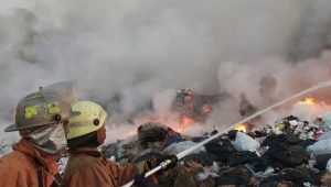 DLH Cirebon catat 300-400 meter persegi lahan TPA Kopi Luhur terbakar